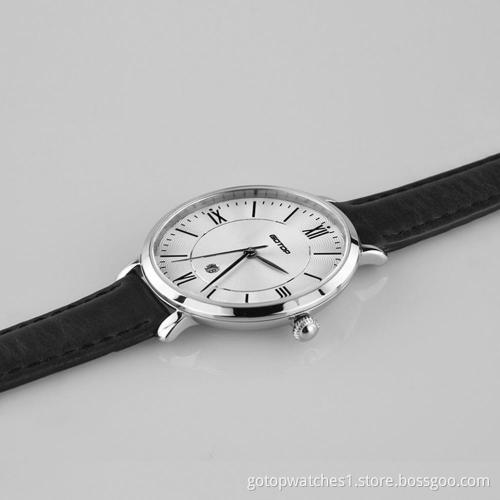 MATT BLACK STAINLESS STEEL MEN'S WATCH
